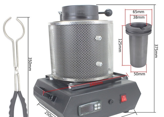 Mini Resistance Melting Furnace For Gold / Silver Melting