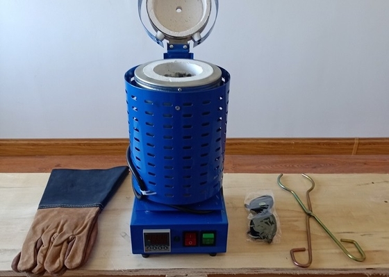 High Temperature Resistance 3kg Mini Gold Melting Furnace